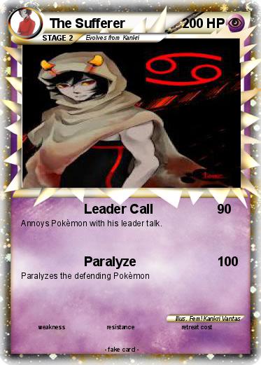 Pokemon The Sufferer