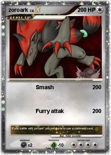 Pokemon zoroark