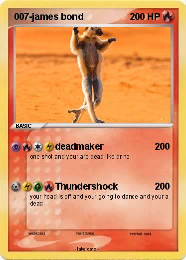 Pokemon 007-james bond