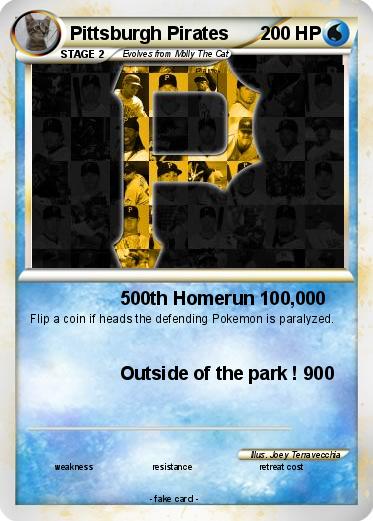 Pokemon Pittsburgh Pirates