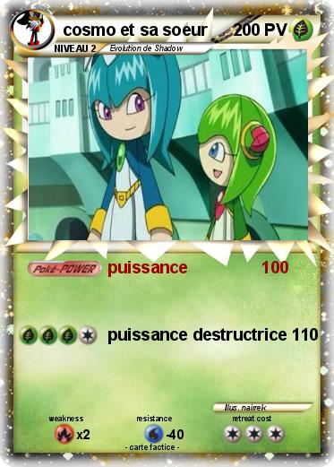 Pokemon cosmo et sa soeur