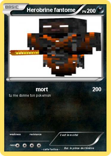 Pokemon Herobrine fantome