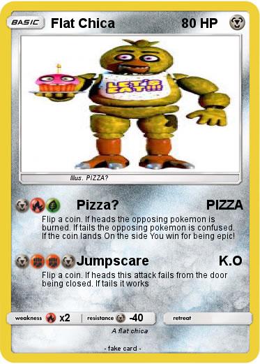 Pokemon Flat Chica
