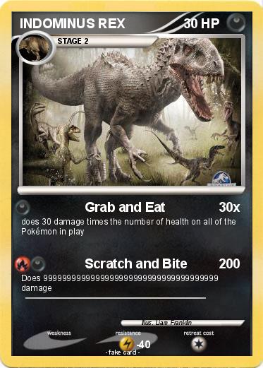 Pokemon INDOMINUS REX