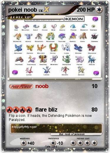 Pokemon pokei noob