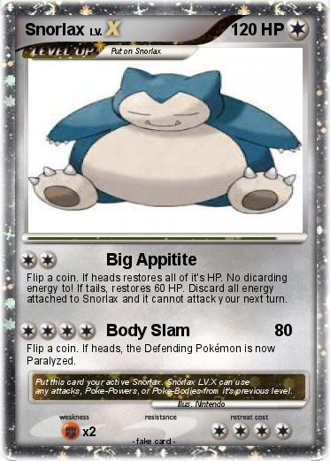 Pokemon Snorlax