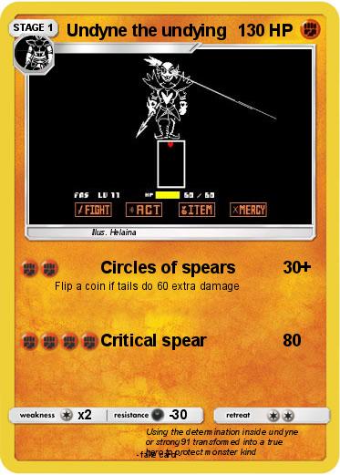 Pokemon Undyne the undying