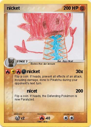 Pokemon nicket