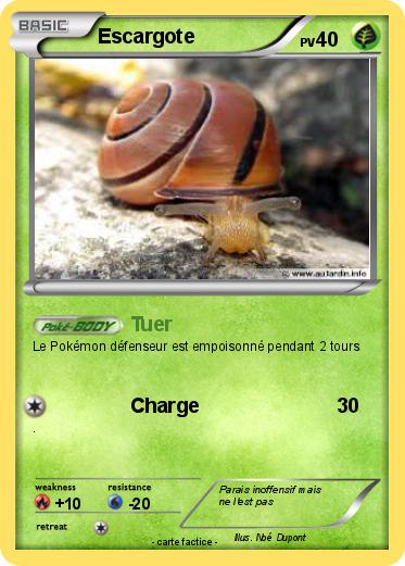 Pokemon Escargote