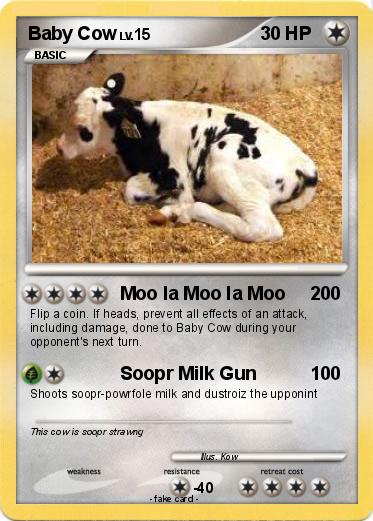 Pokemon Baby Cow