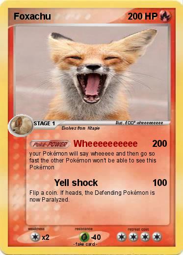 Pokemon Foxachu
