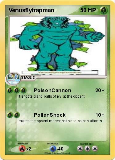 Pokemon Venusflytrapman