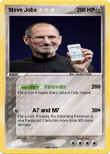 Pokemon Steve Jobs