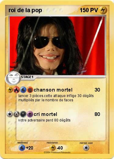 Pokemon roi de la pop