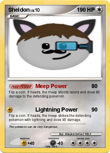 Pokemon Sheldon