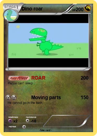 Pokemon Dino roar