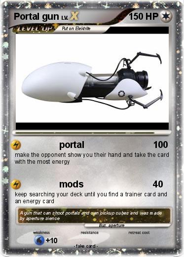 Pokemon Portal gun