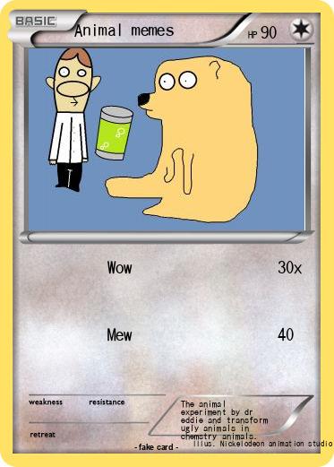 Pokemon Animal memes