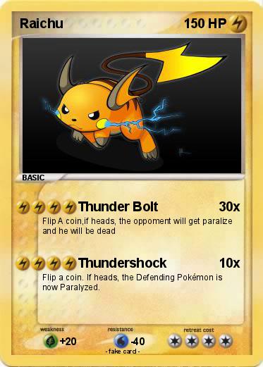 Pokemon Raichu