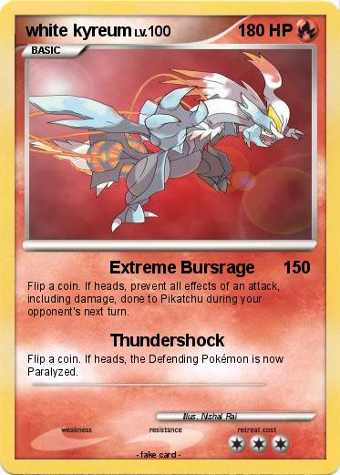 Pokemon white kyreum