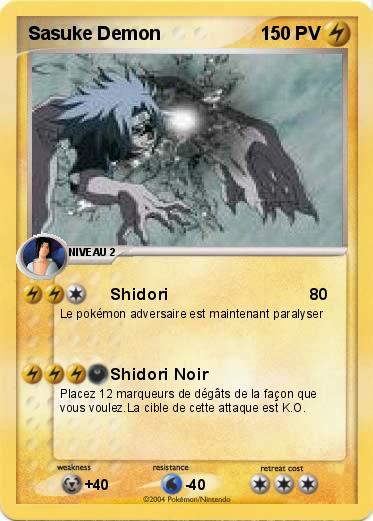 Pokemon Sasuke Demon