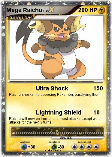 Pokemon Mega Raichu