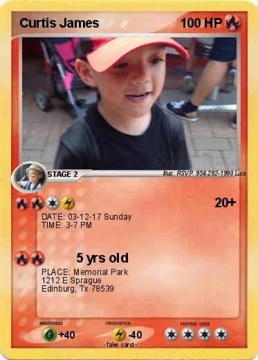 Pokemon Curtis James