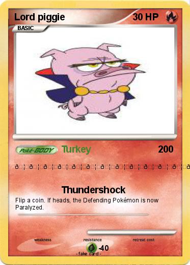 Pokemon Lord piggie