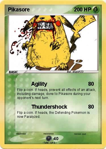 Pokemon Pikasore