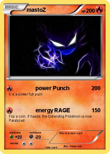 Pokemon mastoZ