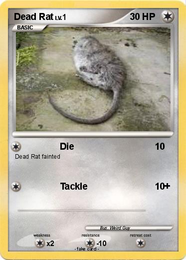 Pokemon Dead Rat