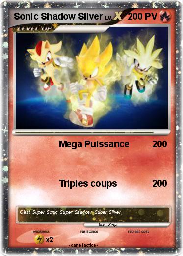 Pokemon Sonic Shadow Silver