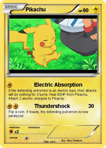 Pokemon Pikachu