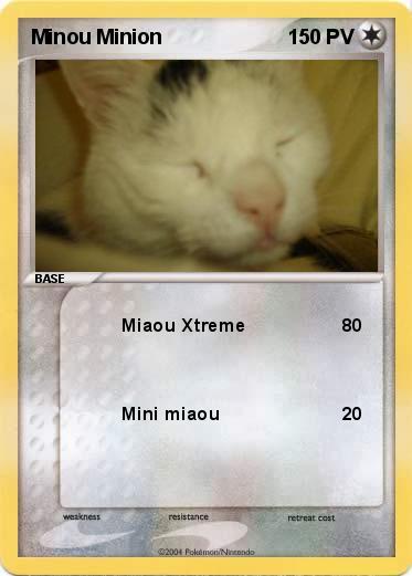 Pokemon Minou Minion