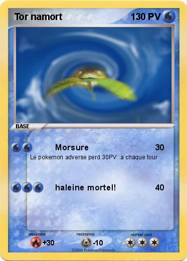 Pokemon Tor namort