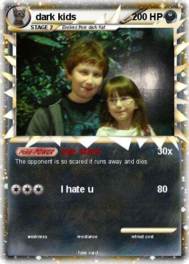 Pokemon dark kids