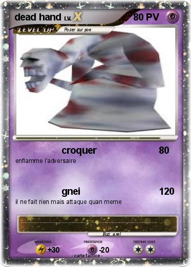 Pokemon dead hand