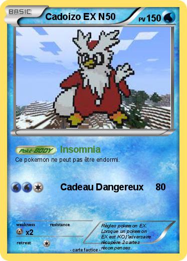 Pokemon Cadoizo EX N50