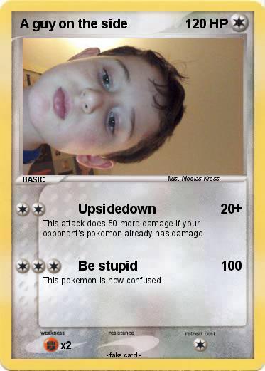 Pokemon A guy on the side