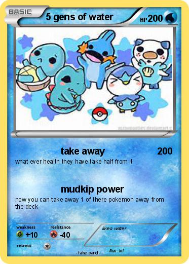 Pokemon 5 gens of water