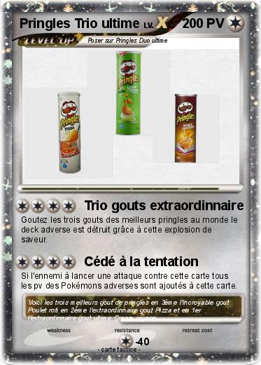 Pokemon Pringles Trio ultime