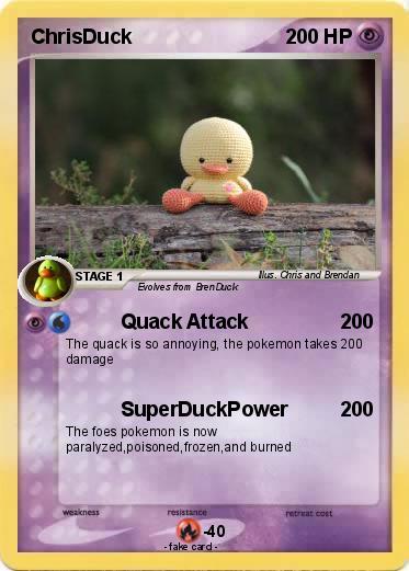 Pokemon ChrisDuck