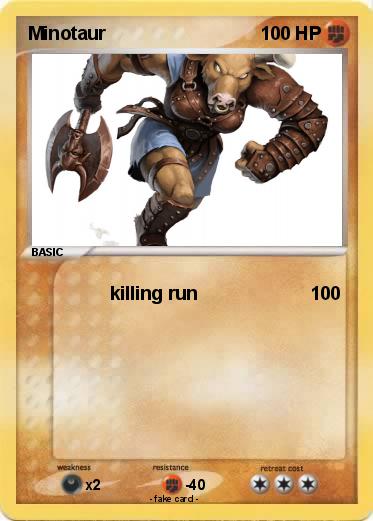 Pokemon Minotaur