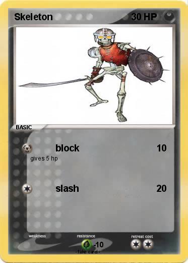 Pokemon Skeleton