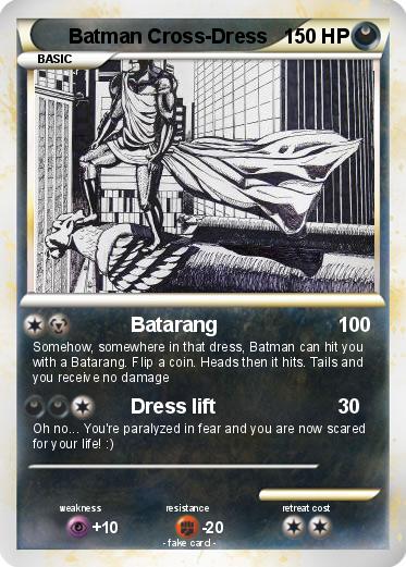 Pokemon Batman Cross-Dress