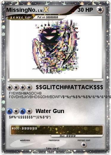 Pokemon MissingNo.