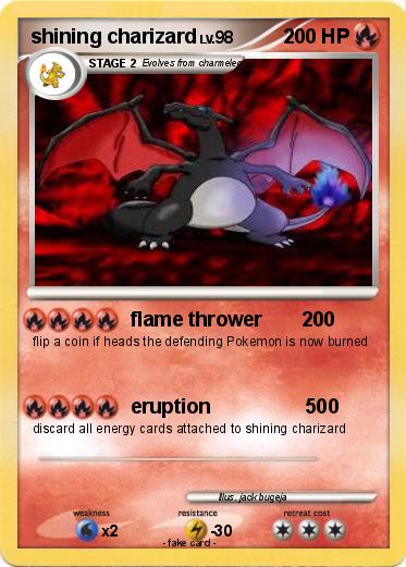 Pokemon shining charizard