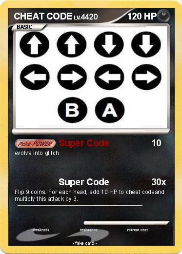 Pokemon CHEAT CODE