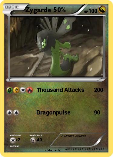 Pokemon Zygarde 50%