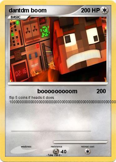 Pokemon dantdm boom